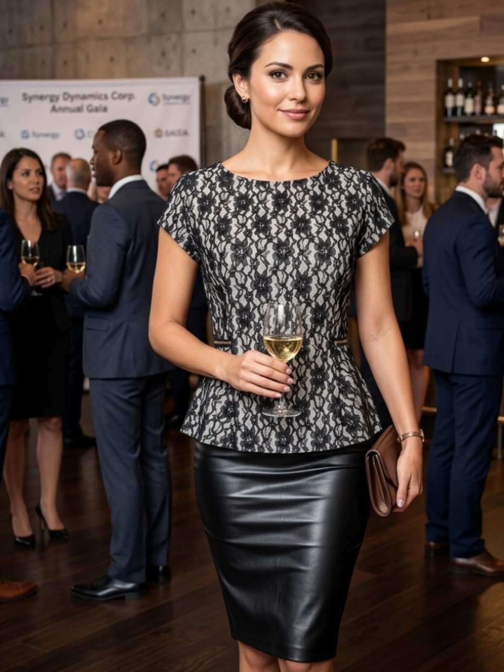 Jacqueline Riu Lace Blouse
